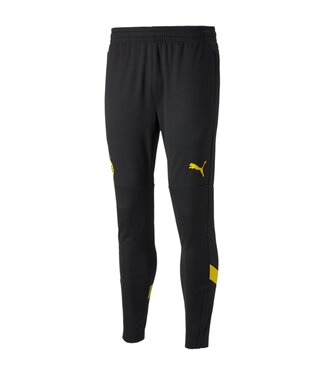 Puma Puma  BVB Borussia Dortmund 2022-23 Training Soccer Pants - Black/Cyber Yellow