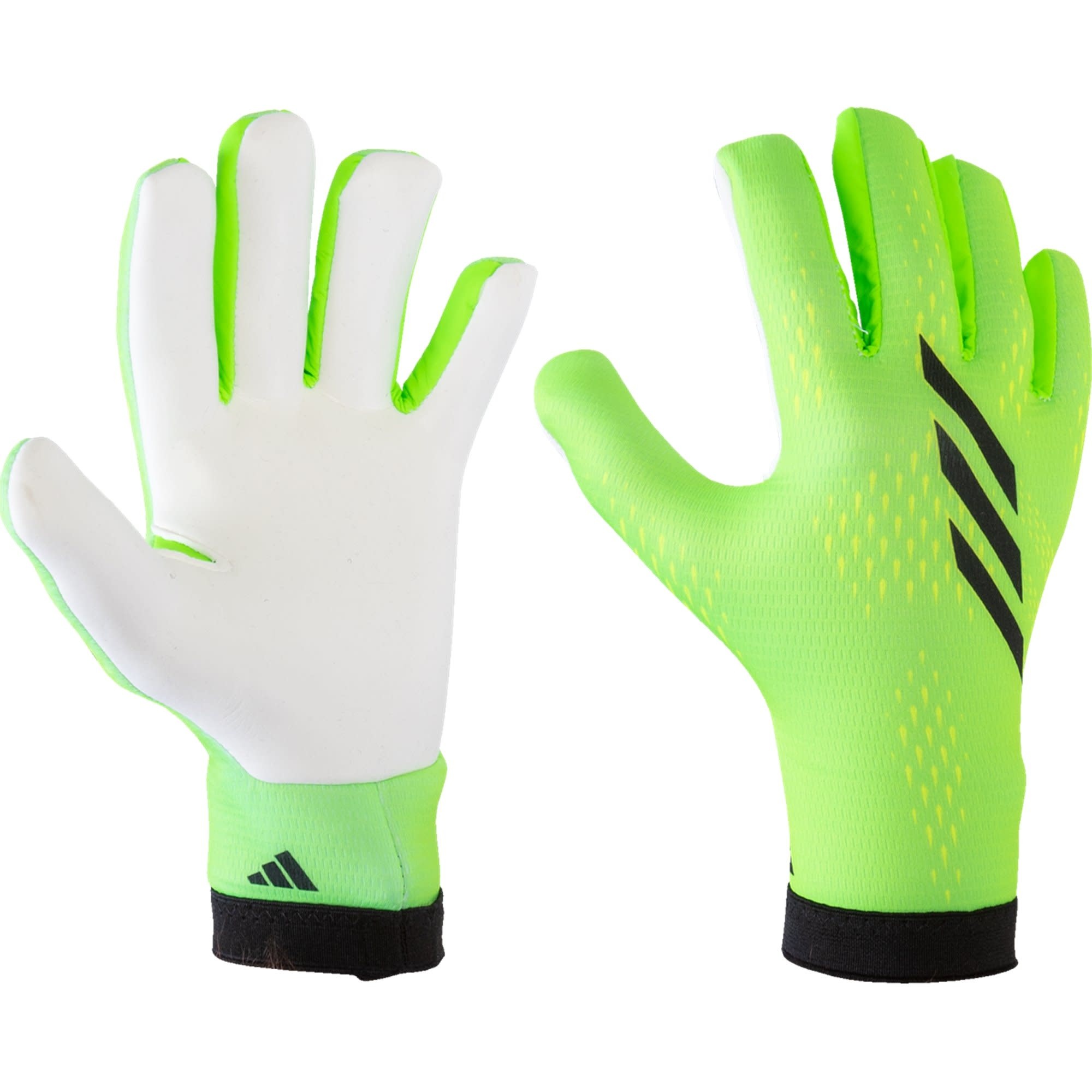 Opuesto para jugar más adidas X Speedportal Training Soccer Gloves - Solar Green/Black/Solar  Yellow - Soccerium