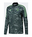adidas adidas Real Madrid 2022 - 23 Long Sleeve UCL Training Top- Linen Green/Shadow