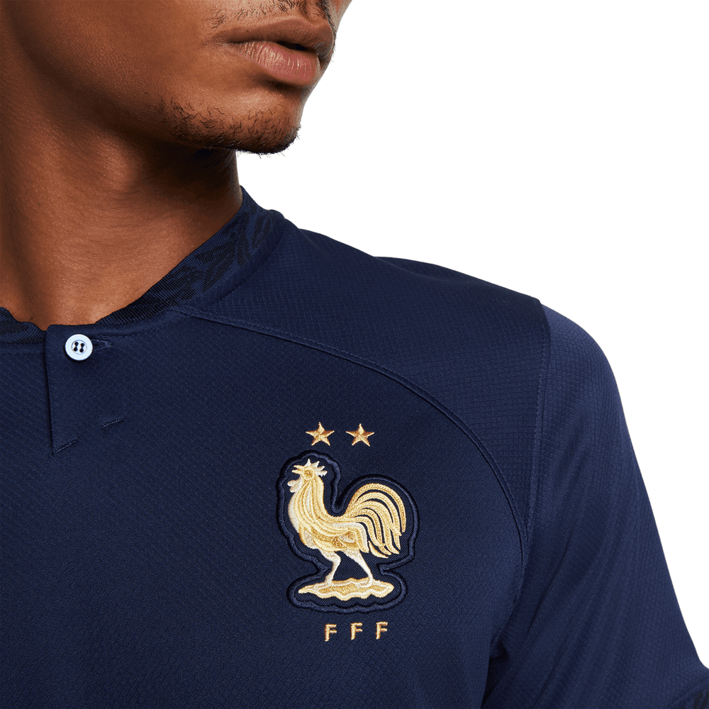 Nike France WC 2022 World Cup Home Jersey - Midnight Navy - Soccerium