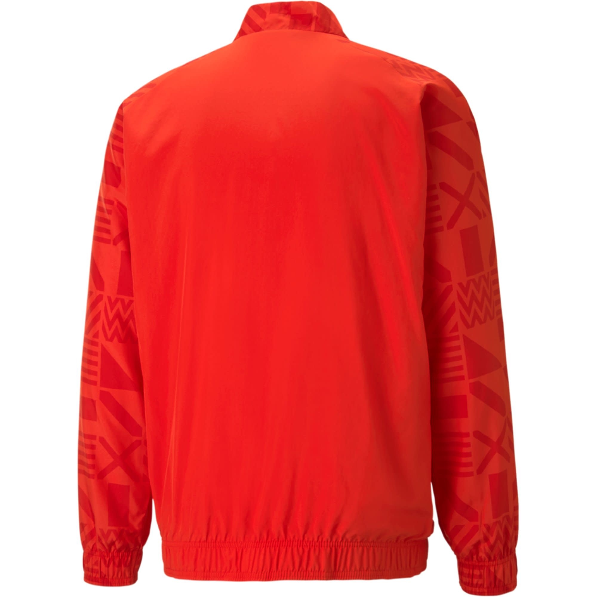 Puma Ghana WC 2022 World Cup Prematch Jacket - Red/Black