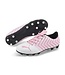 Puma Puma Jr Tacto II  FG Toodler/Youth Soccer Shoes - White/Prism Pink
