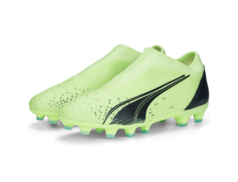 Puma Jr Ultra Match LL Laceless FG/AG - Fizzy Light/Parisian Night/Blue Glimmer