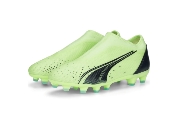 Puma Jr Ultra Match LL Laceless FG/AG - Fizzy Light/Parisian Night/Blue Glimmer