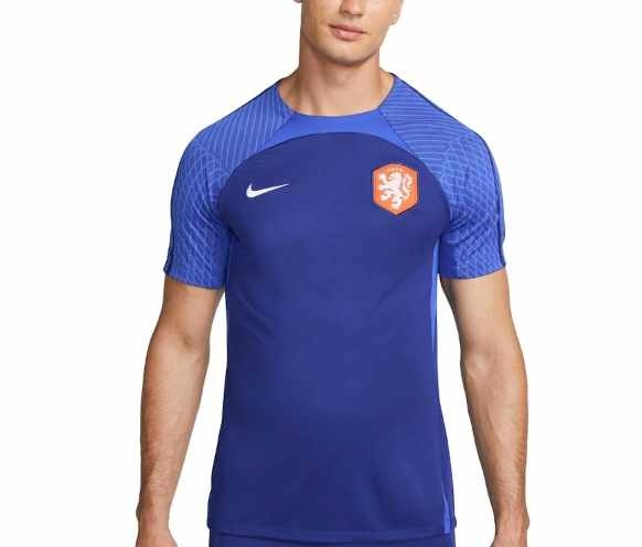 Men's Nike Blue Netherlands National Team Strike Training Top