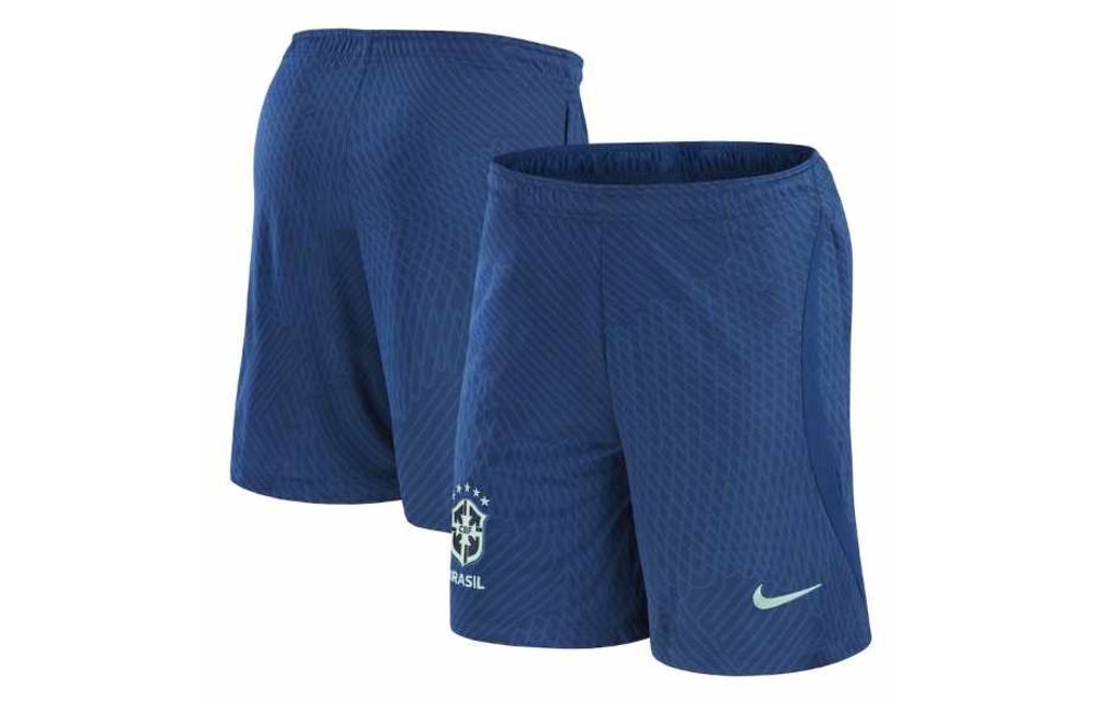 Nike Brazil WC World Cup 2022 Strike Training Shorts - Coastal  Blue/Blackened Blue - Soccerium