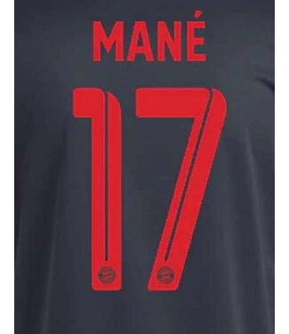 Uni-Sport Mane # 17 Bayern Munich 22/23 Third Nameset - Red