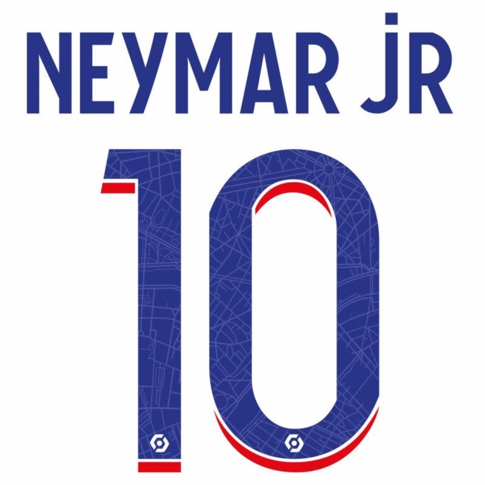 Neymar PSG Jersey - Neymar - Sticker