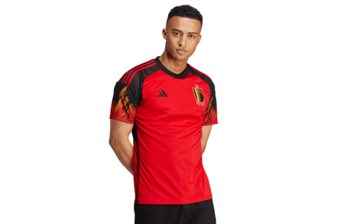 adidas Belgium WC 2022 World Cup Home Jersey - Red/Black
