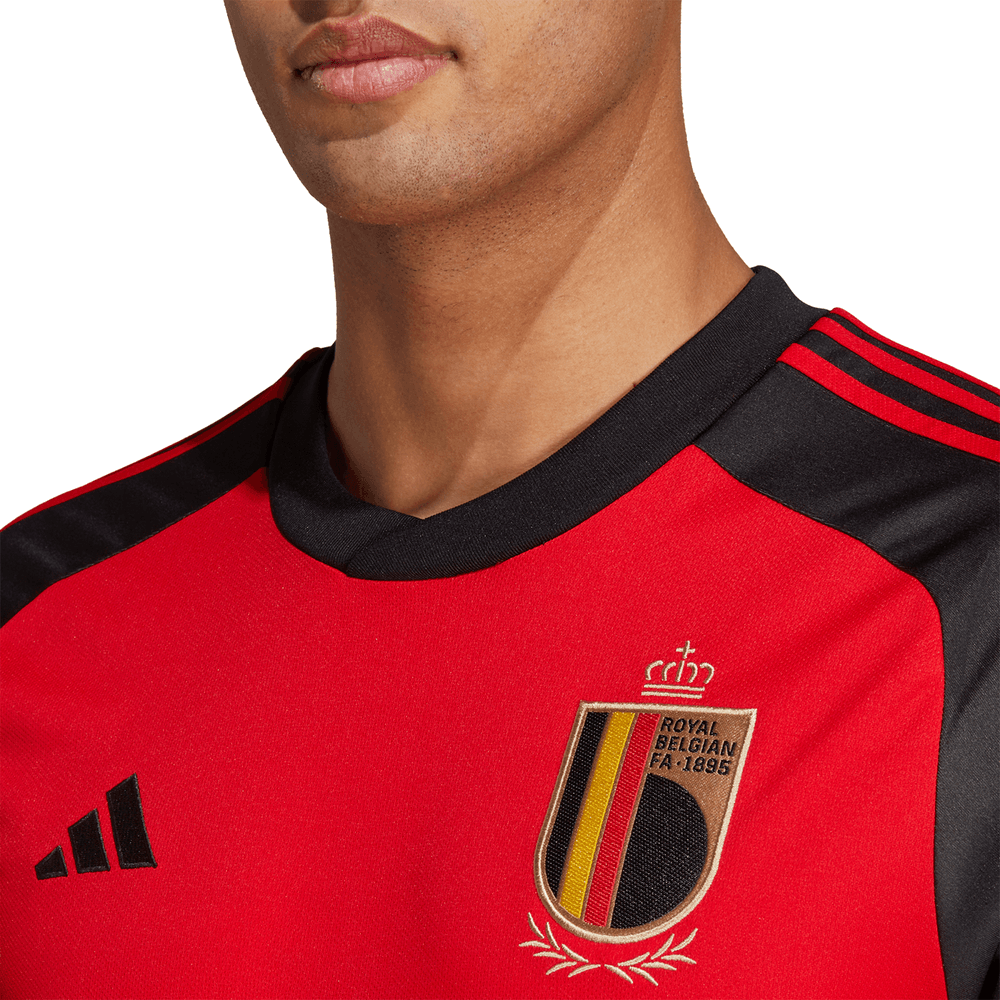 adidas Belgium WC 2022 World Cup Home Jersey - Red/Black
