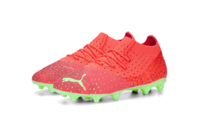 Puma Jr Future Z Fearless 3.4 FG/AG - Fiery Coral/Fizzy Light/Salmon