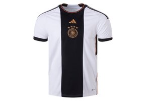 adidas Germany WC 2022 World Cup Home Jersey - White/Black/Gold