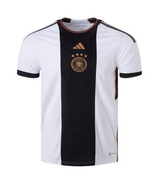 adidas adidas Germany WC 2022 World Cup Home Jersey - White/Black/Gold