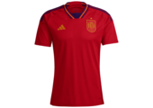 adidas Spain WC 2022 World Cup Home Jersey - Power Red/Navy Blue