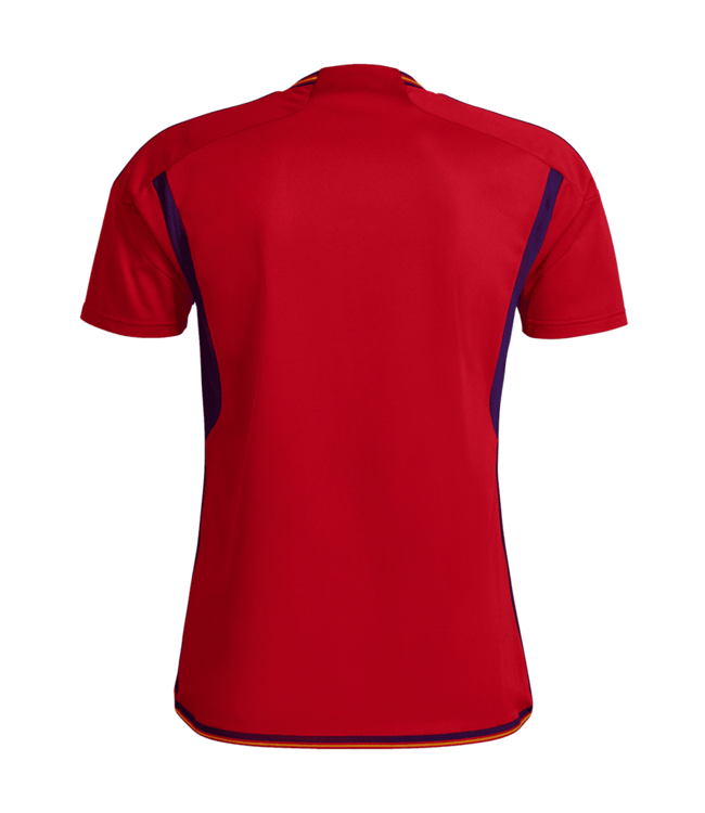 adidas adidas Spain WC 2022 World Cup Home Jersey - Power Red/Navy Blue