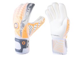 Elite Sports Club Goal Keeper Gloves - White/Orange