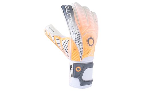 Elite Sports Club Goal Keeper Gloves - White/Orange