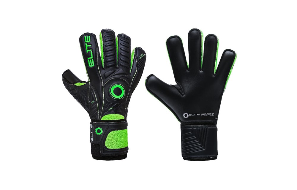 Elite Sports BG Goal Keeper Gloves - Black/Green