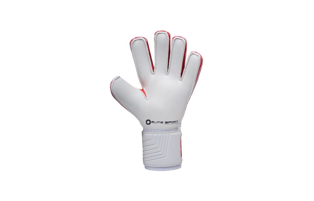 Elite Sports WP Goal Keeper Gloves - White/Red