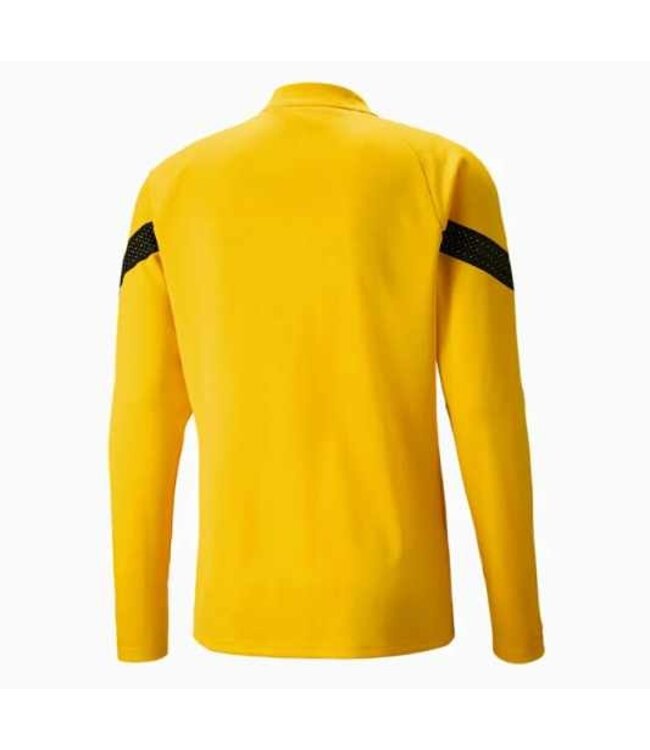 Puma Puma BVB Borussia Dortmund 2022-23 1/4 Zip Training Top - Cyber Yellow/Black