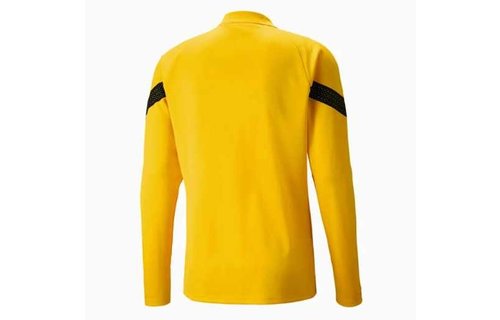 Puma BVB Borussia Dortmund 2022-23 1/4 Zip Training Top - Cyber Yellow/Black