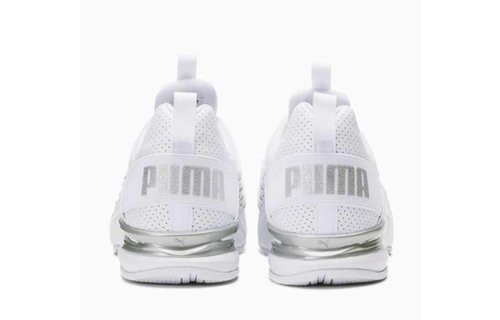 Puma Axellion Perf Wide Training Running Shoes -White/Silver