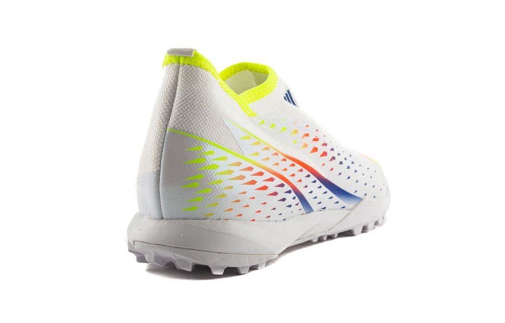 adidas Predator Edge .3 Al RIhla Pack Laceless TF Turf Cloud White/Solar Yellow