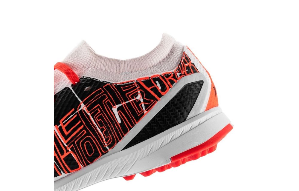 adidas Jr X Speedportal Messi .3 TF Turf - White/Coral Red/Black