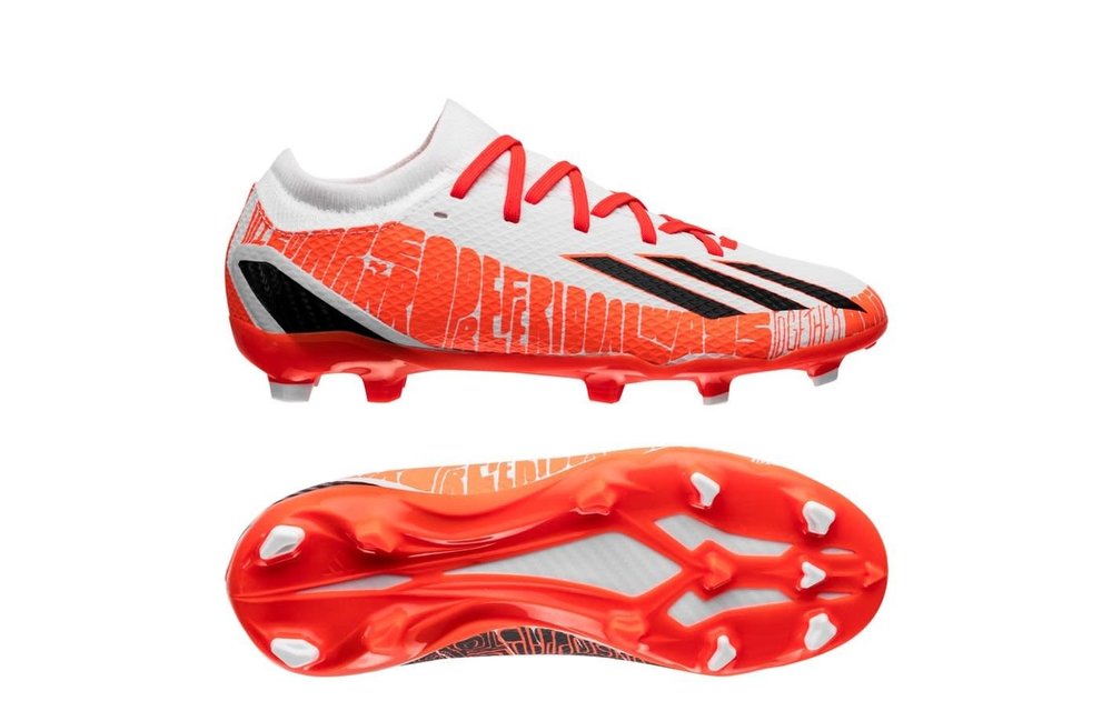 adidas Jr Speedportal .3 FG - White/Coral Red/Black - Soccerium