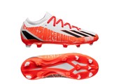 adidas Jr X Speedportal Messi  .3 FG - White/Coral Red/Black