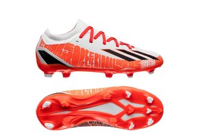 adidas Jr X Speedportal Messi .3 FG - White/Coral Red/Black