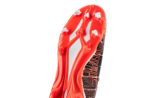 adidas Jr X Speedportal Messi  .3 FG - White/Coral Red/Black