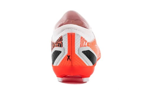 adidas Jr X Speedportal Messi  .3 FG - White/Coral Red/Black