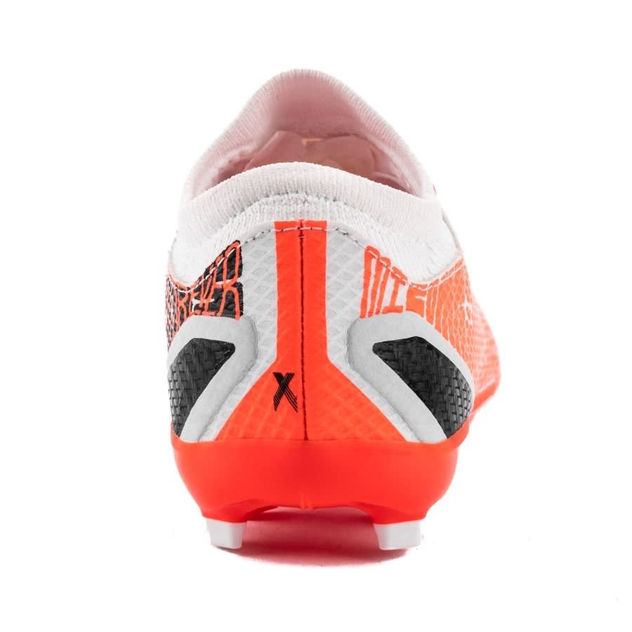 adidas Jr X Speedportal Messi  .3 FG - White/Coral Red/Black