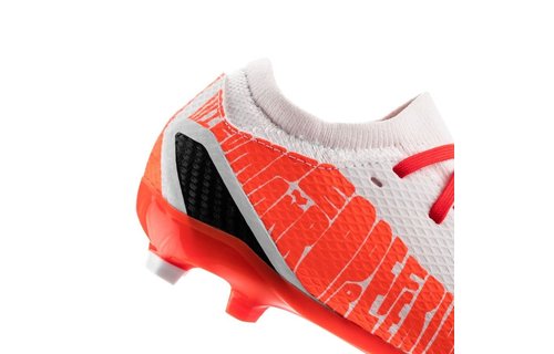 adidas Jr X Speedportal Messi  .3 FG - White/Coral Red/Black