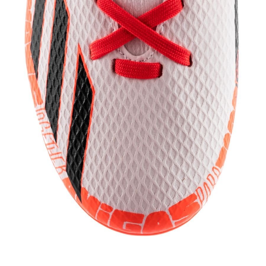 adidas Jr X Speedportal Messi  .3 FG - White/Coral Red/Black