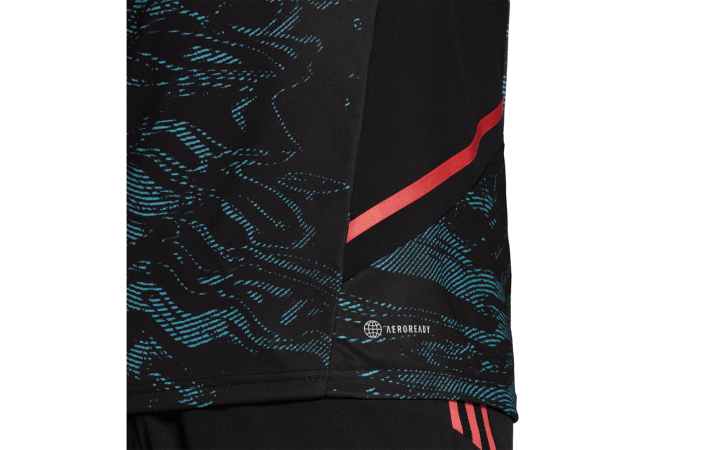 adidas Arsenal 2022 - 23 UCL Condivo Training Jersey- Bliss Blue/Black