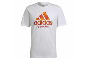 adidas Spain WC World Cup 2022 Graphic Tee Shirt - White
