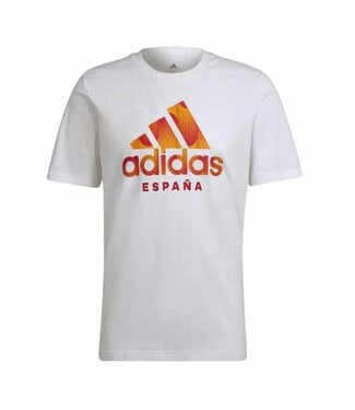 adidas adidas Spain WC World Cup 2022 Graphic Tee Shirt - White