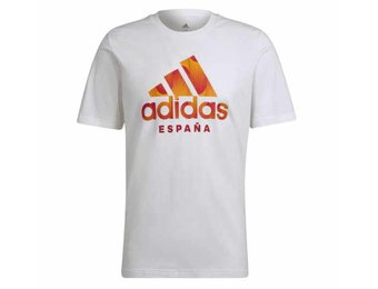 adidas Spain WC World Cup 2022 Graphic Tee Shirt - White