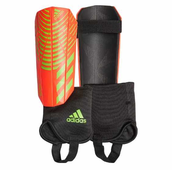adidas Predator 2022 Match Shin Guards - Solar Red