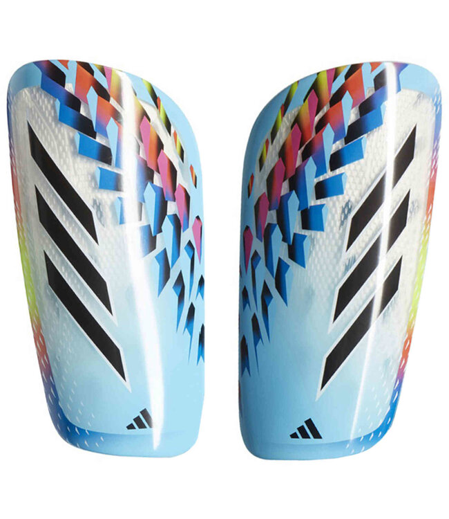 adidas adidas X Speedportal  Al Rihla WC World Cup 2022 League Shin Guards - White/Bright Cyan/Black