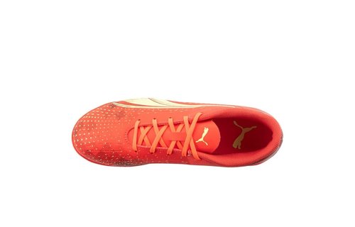 Puma Jr Ultra Play IT Indoor - Fiery Coral/Fizzy Light/Salmon