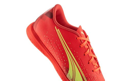 Puma Jr Ultra Play IT Indoor - Fiery Coral/Fizzy Light/Salmon