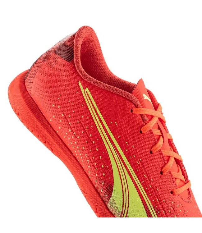 Puma Puma Jr Ultra Play IT Indoor - Fiery Coral/Fizzy Light/Salmon