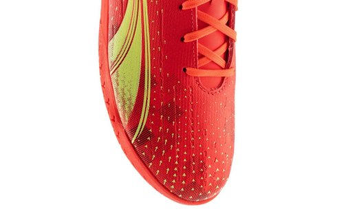 Puma Jr Ultra Play IT Indoor - Fiery Coral/Fizzy Light/Salmon