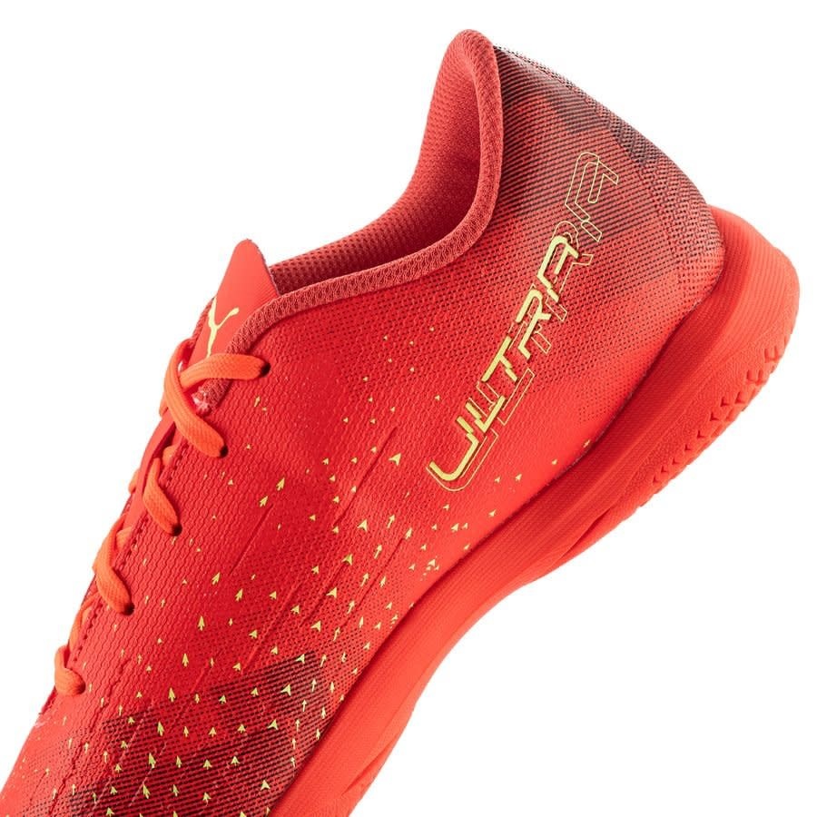 Puma Jr Ultra Play IT Indoor - Fiery Coral/Fizzy Light/Salmon