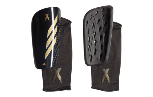 adidas X Speedportal  2022 League Shin Guards - Black/Grey/Matte Gold