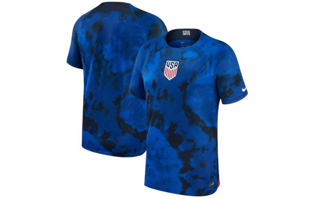 Nike USA United States WC 2022 World Cup Away Jersey -Bright Blue/White