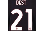 Dest # 21 AC Milan 22/23 Home Nameset